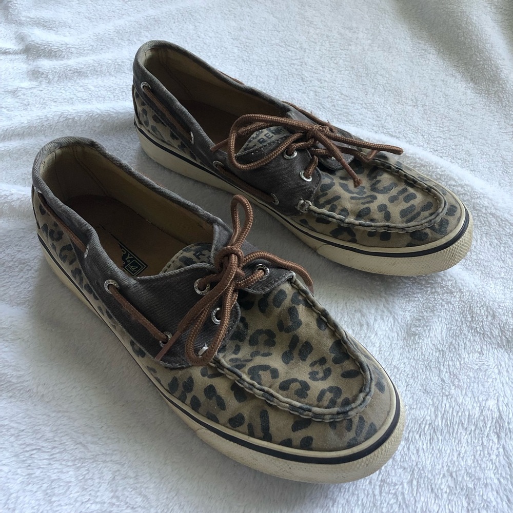 Cheetah Print Sperry